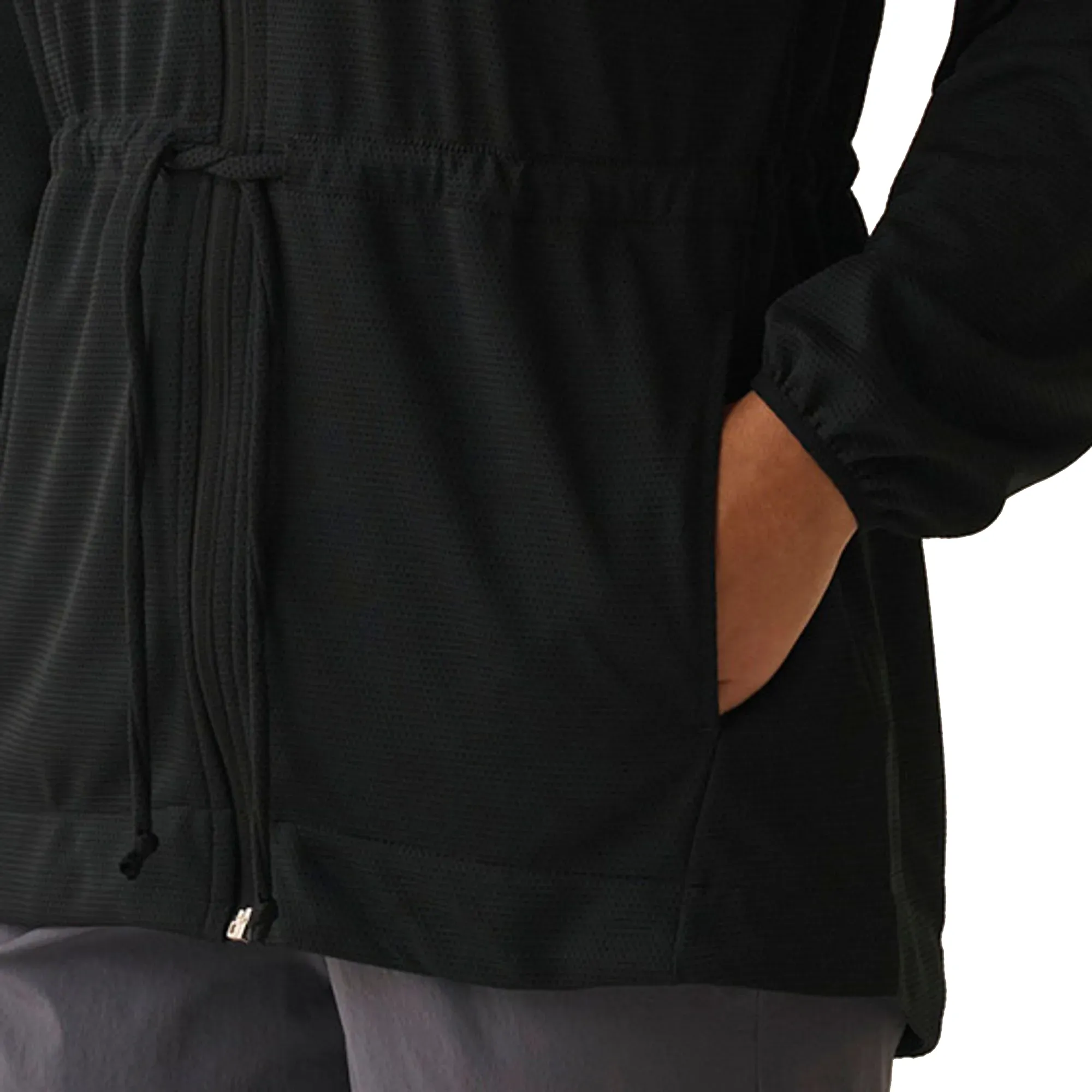 Fila Jaqueta F12AT01161-312 F MIX MESH FLOW PretoBranco Poliester -4-